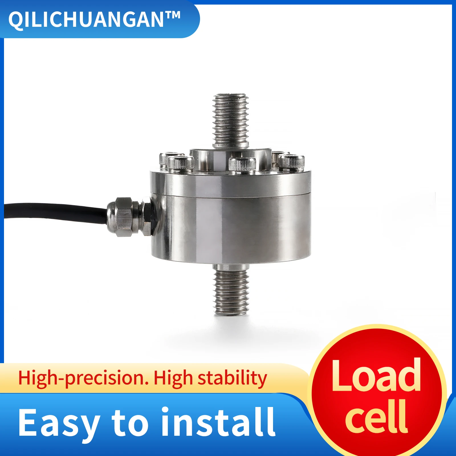 Load Cell Bellows Type Test Tension and Compression Force Weight Pressure Sensor for Scale Adapts HX711