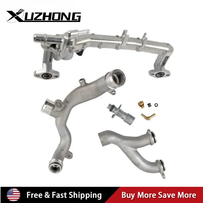 

Coolant Pipe System Kit Metal Upgraded For Land Rover Jaguar 5.0L Engine