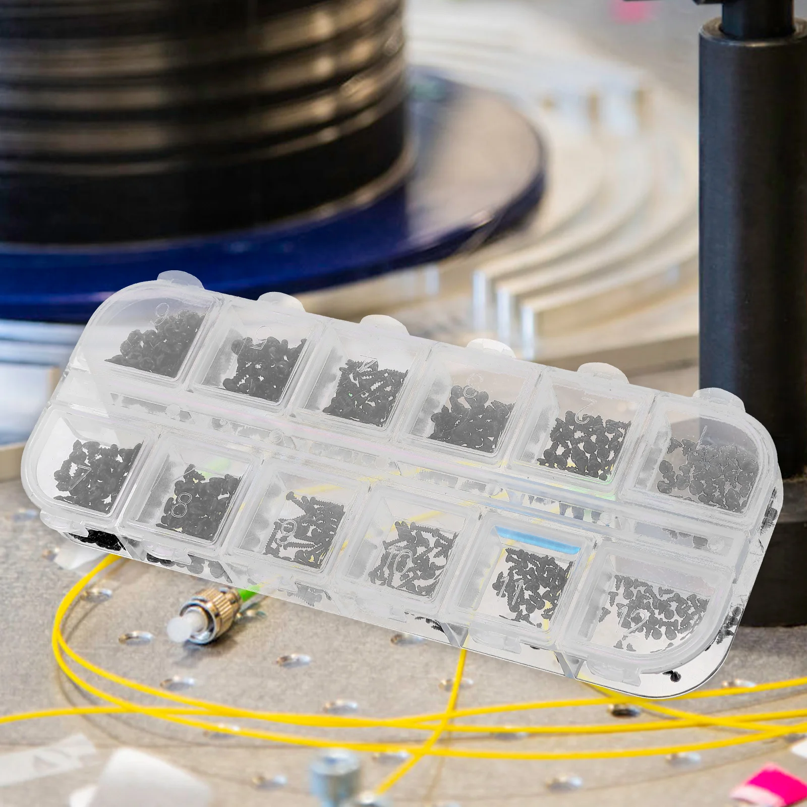 

1 Box Self-Tapping Screws Assorted Sizes Carbon Steel Quick Installation Pan Head Screws for Wood Metal Plastic DIY Wall Plate