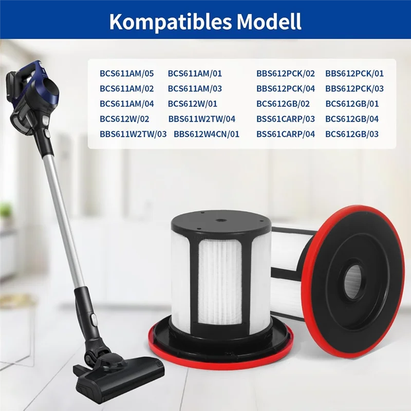 AD24 無制限のアクセサリ 6 個用 - 掃除機用交換部品 2 フィルター