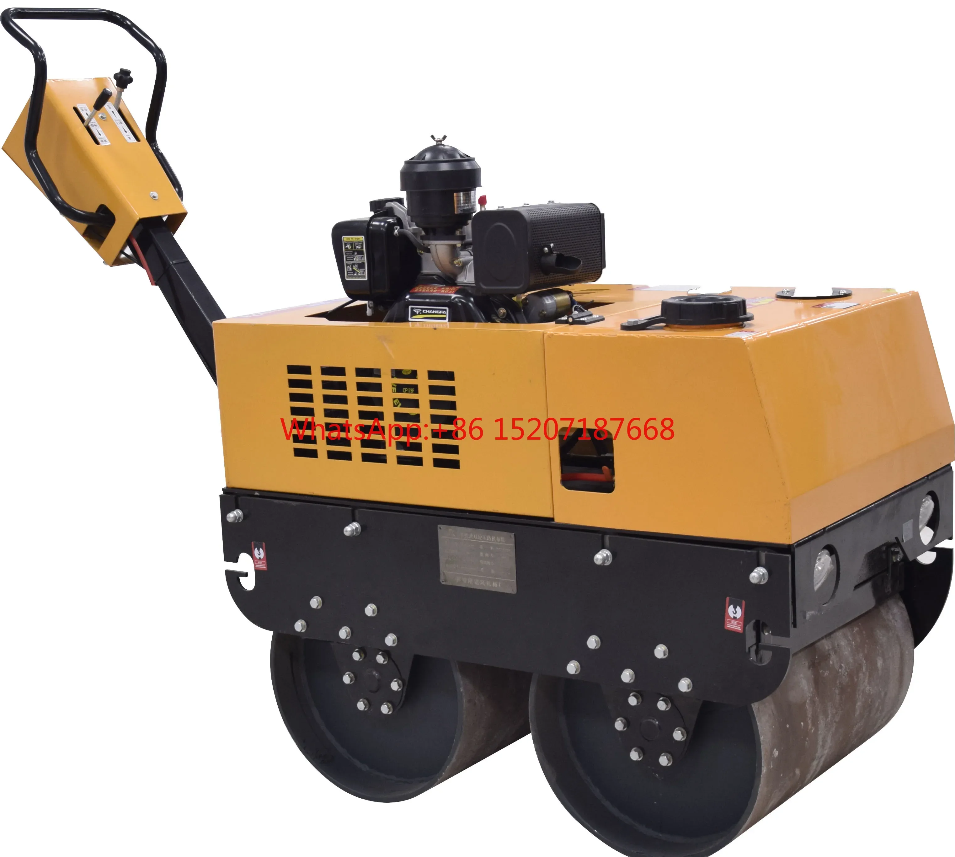 Hand-held Single and Double Wheel Road Roller Small Vibratory Compaction Diesel and Gasoline Road Roller