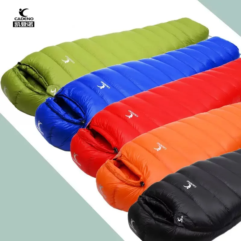 

400g 210 80 50 Outdoor Camping Down Sleeping Bag Ultralight Winter Autumn Adult Sleeping Bag Suitable for Travel Hiking Camping
