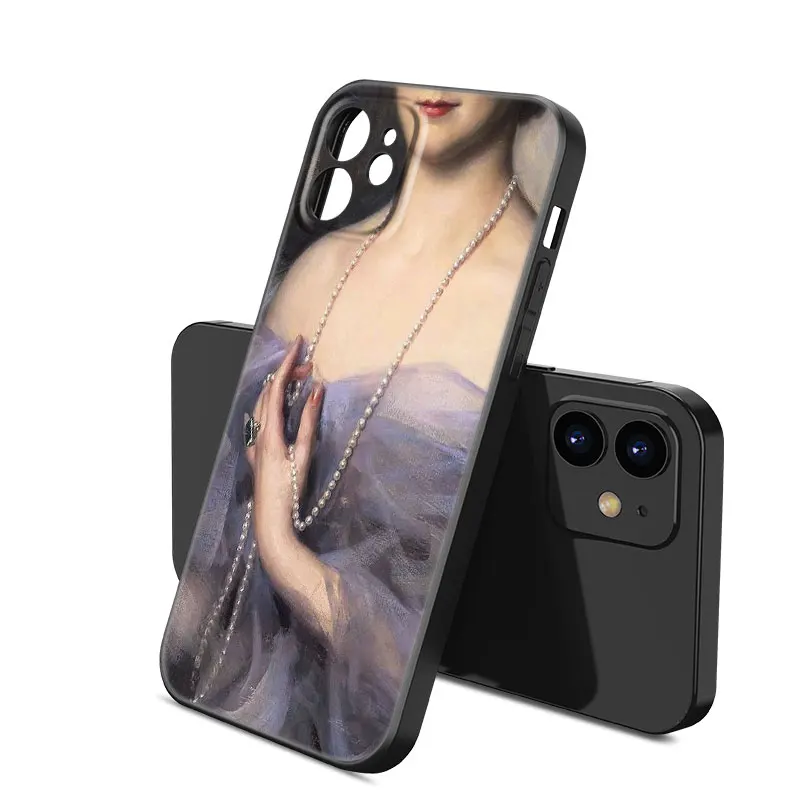 The Birth Of God Phone Case For Apple iPhone 12 13 Mini 11 14 15 Pro XS Max 7 8 Plus X XR SE 2020 2022 Black Silicone Case