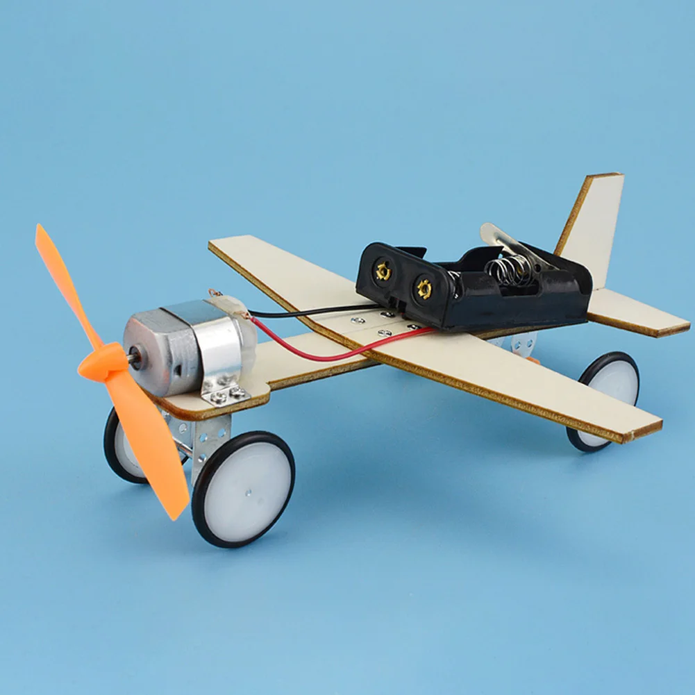 Wood Aircraft Toy Educational DIY Toys Birthday Crafts Gifts