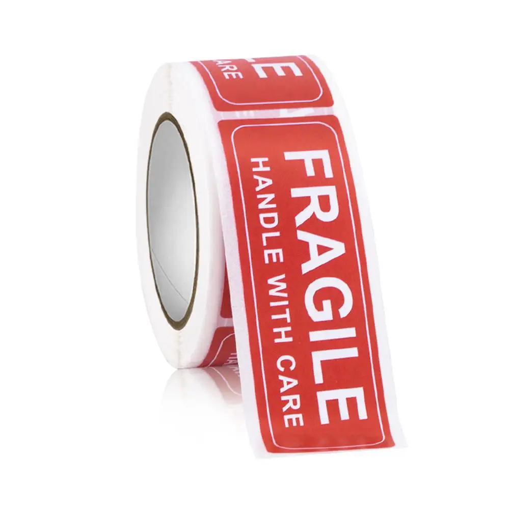 Fragile Stickers Please Handle with Care-Fragile-Thank You Warning Fragile Stickers Shipping Label Packaging Remind Label