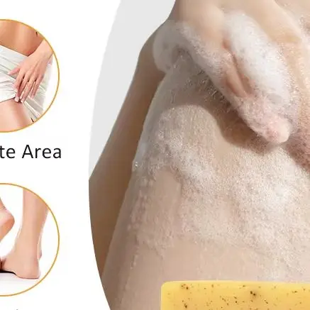 

Осветляющее мыло с лимонной куркумой, глубоко очищающее, светящееся, отшелушивающее мыло для душа и лица, уход за телом с сеткой, 100 г