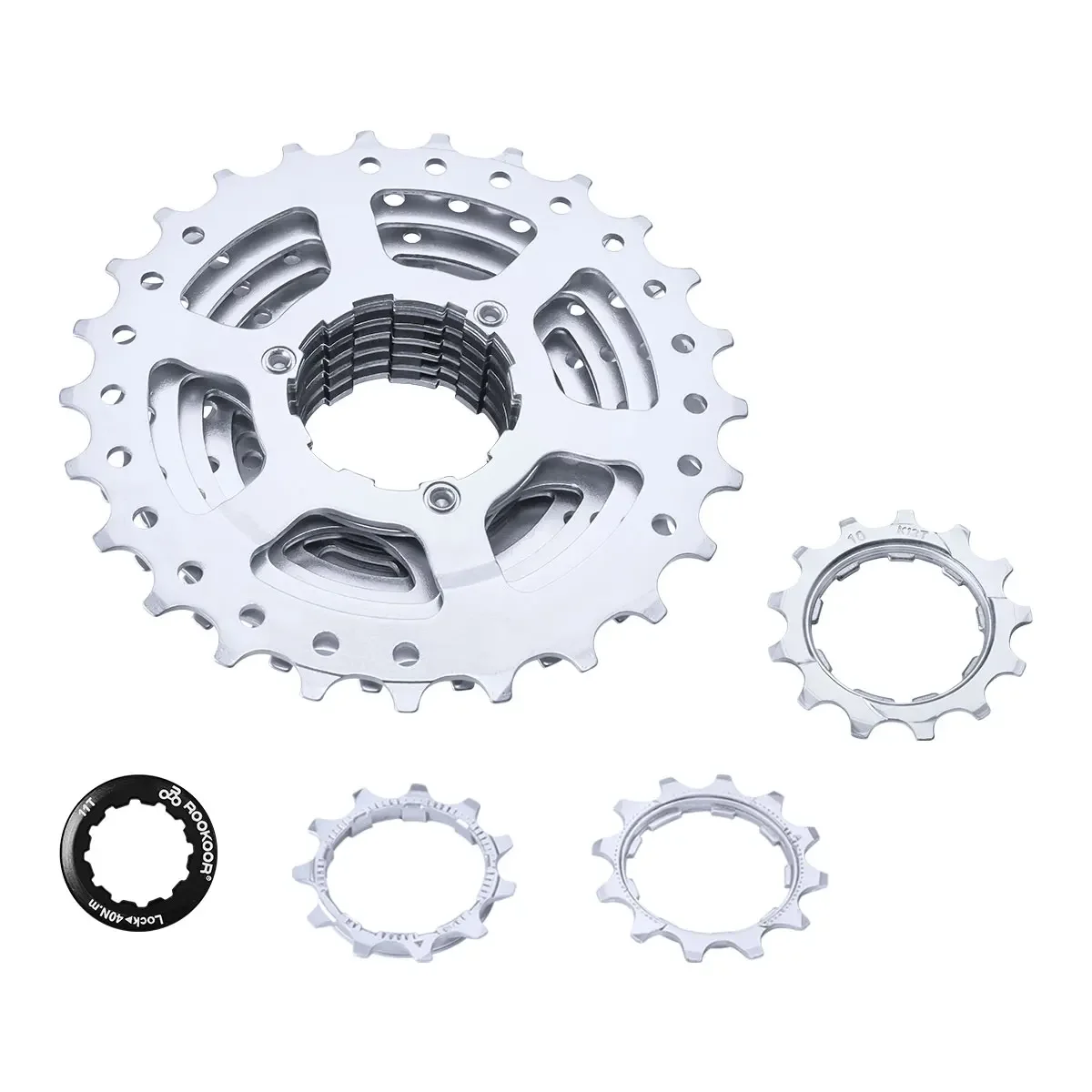 Rookoor 10 Speed Bicycle Cassette Freewheel Road Bike 10v 11-25T Sprocket Bike Accessories for SHIMANO SRAM Cycling Parts