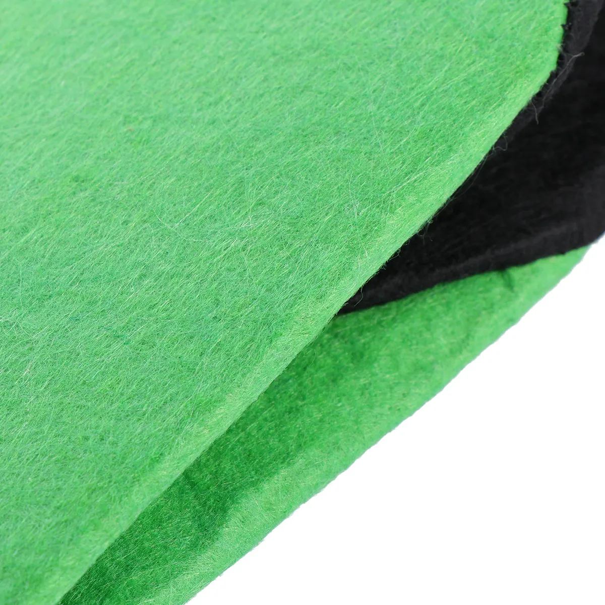 Plant Grow Bags Non-Woven Aeration Pots Nursery Garden Green Strap Handles Breathable Container Aeration Pot Plant Grow Bag