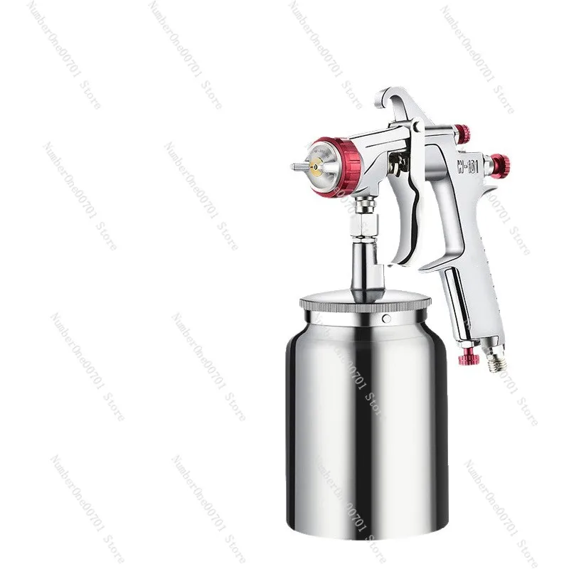 W101 Автомобильный пистолет-распылитель, пневматический инструмент для ретуши мебели из листового металла, баллончик для распыления краски