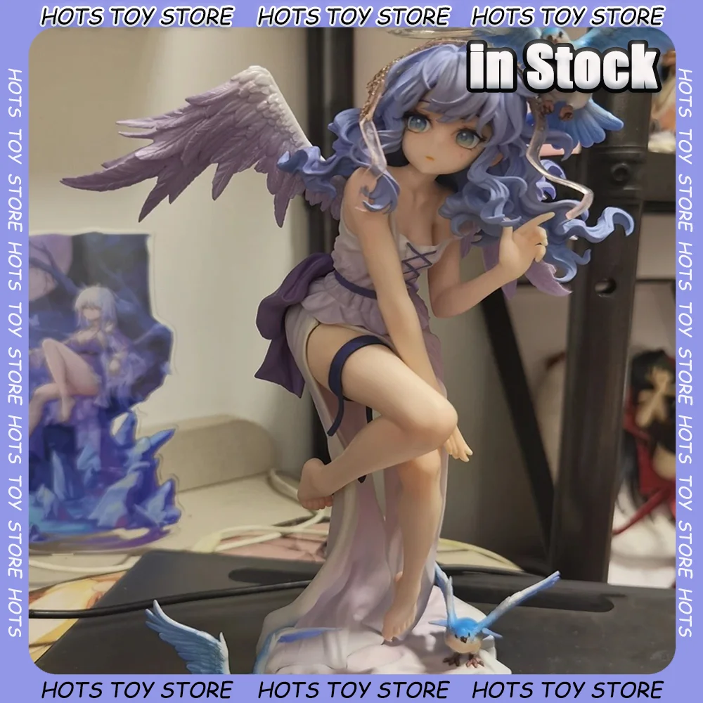 

IN STOCK 25CM Little Angel Ariel Figure Cute Original Two-Tone Anime 2D Model Desk Decoration Peripheral Gift Toy PVC Model