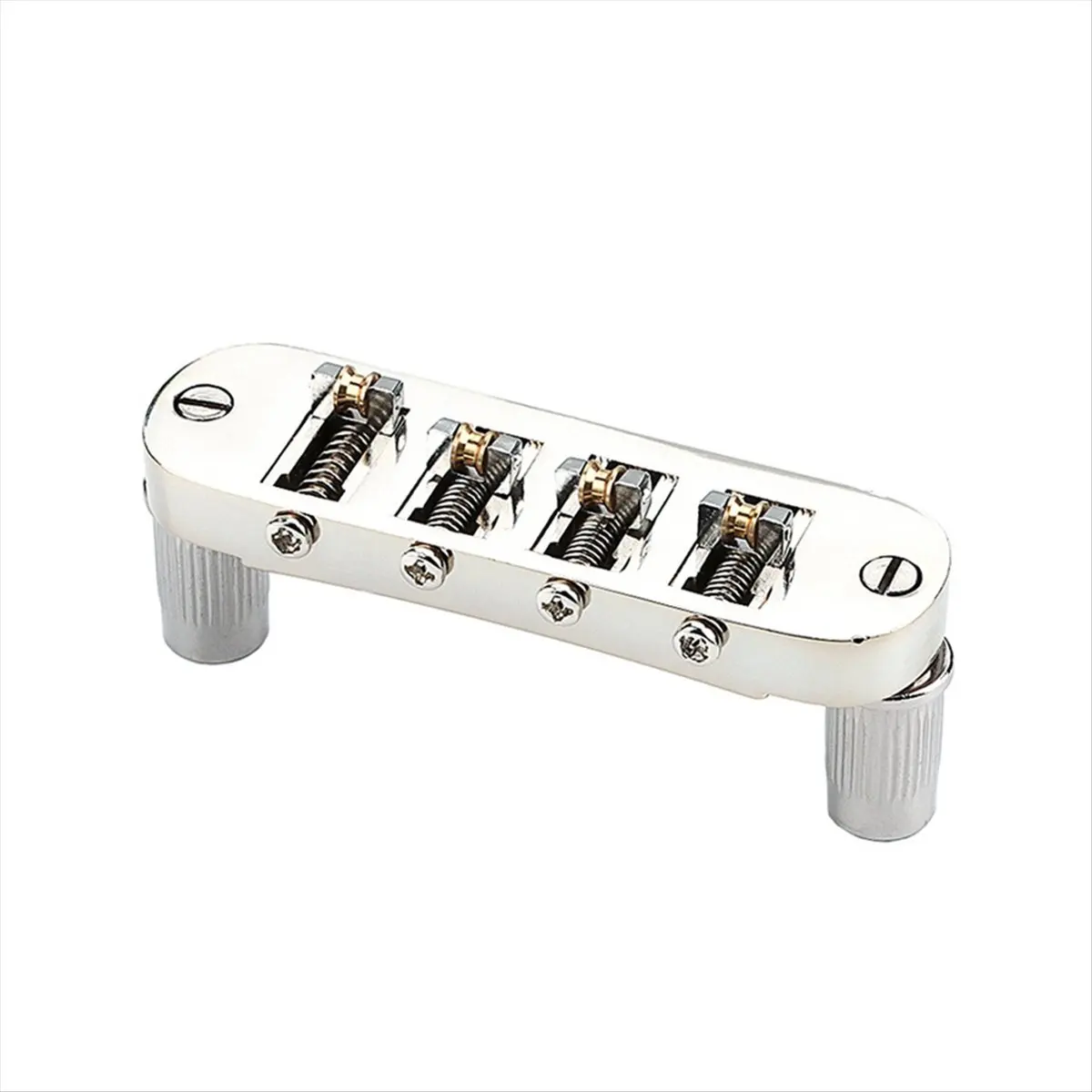 

A61P Tune-O-Matic Roller Saddle Guitar Bridge for LP SG 4 String Guitars Electric Guitar