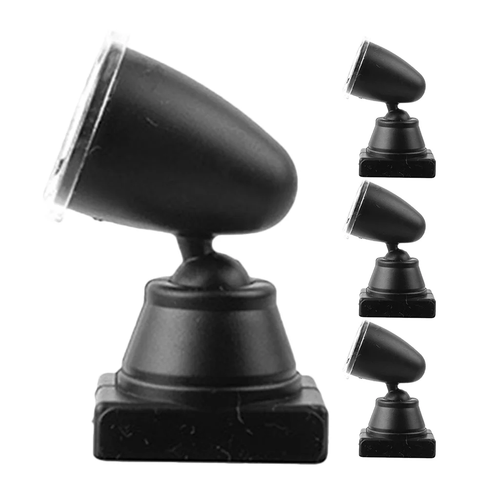 4 Pcs Traffic Light Model Sand Table Ornament Spotlight Simulated Signal Mini Landscape Miniature