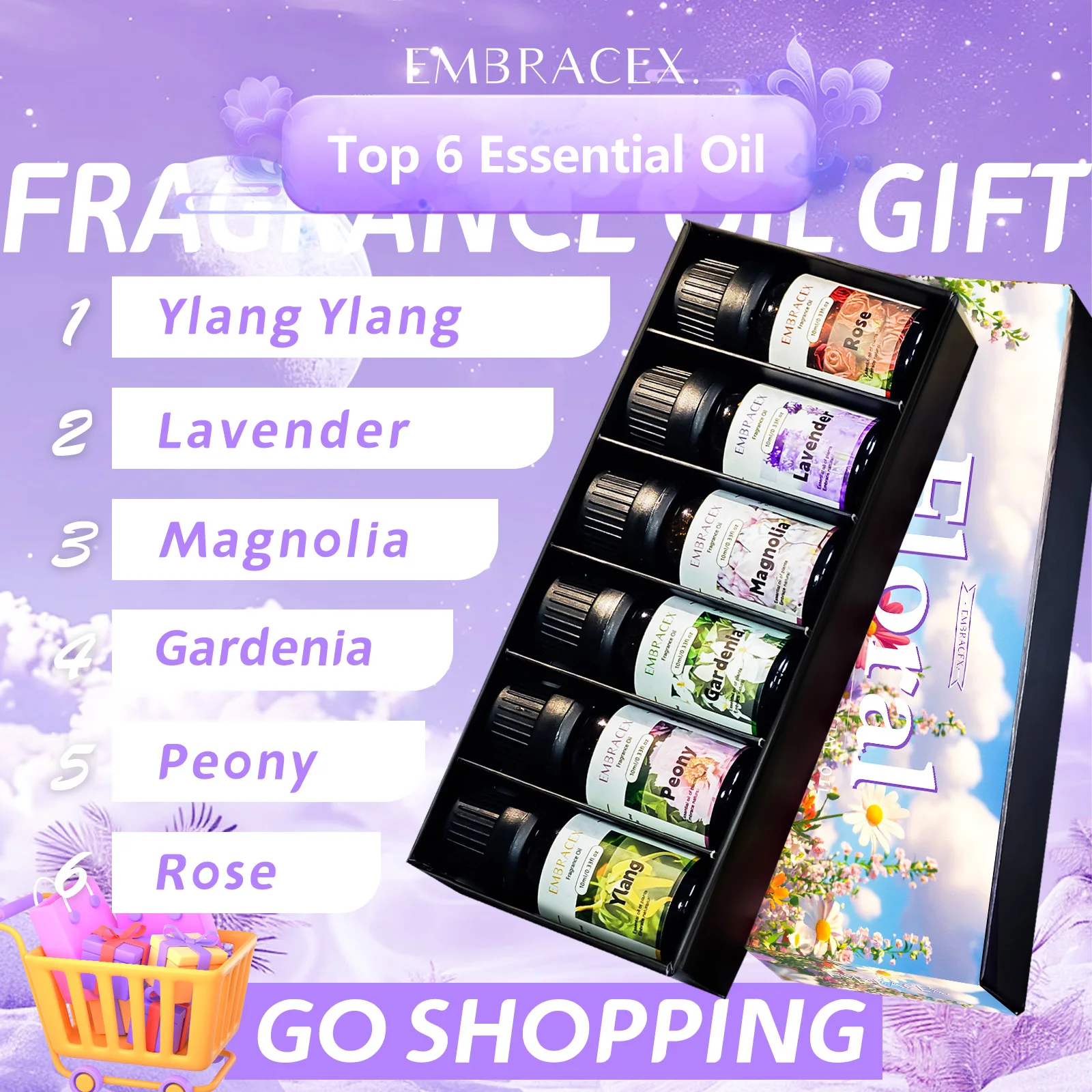 6 Stück/1 Stück 10 ml Blumendu – Home Fragrance Set Gift Bewertung und Preis