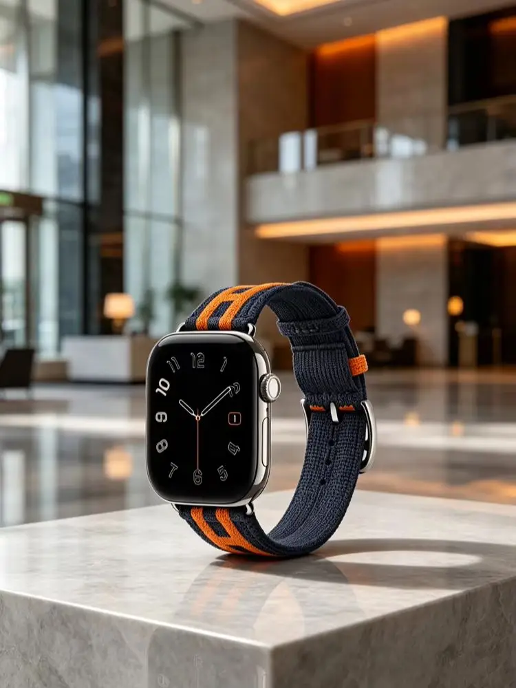 Kebitt 2026 Neue Burgunderrote Alpine-Bänder für Apple Watch Ultra 4 3 2 Series 12 11 10 9 8 Scub’H Taucharmband 46mm 45 49mm