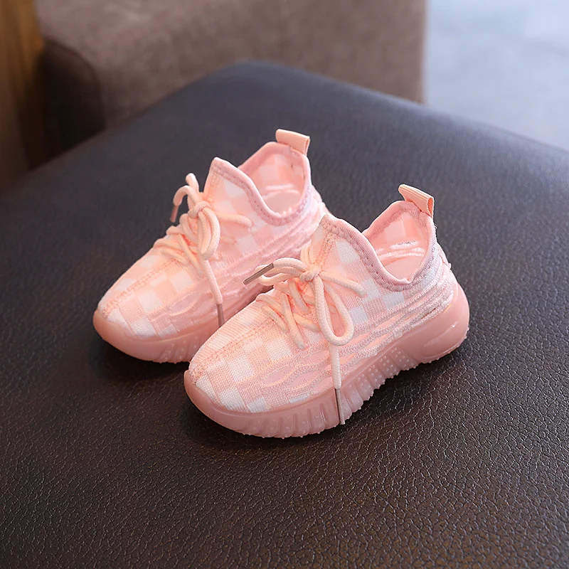 

Children's Sneakers Lightweight Children Boys Girls Casual Shoes Soft Bottom Breathable Boys Girls Kids Sports Student Running