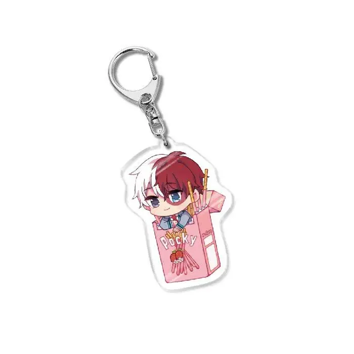My Hero Academia MHA Anime Keychain Lovely Baby Bag Charms Pendant Friends Gift Fans Fun Key Chain Cute Souvenir New Kingring view 5