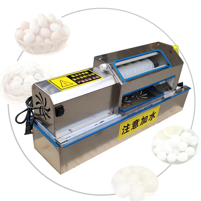 

Electric Egg Peeler Machine Automatic Sheller Stainless Steel Multi-functional Kitchen Shops