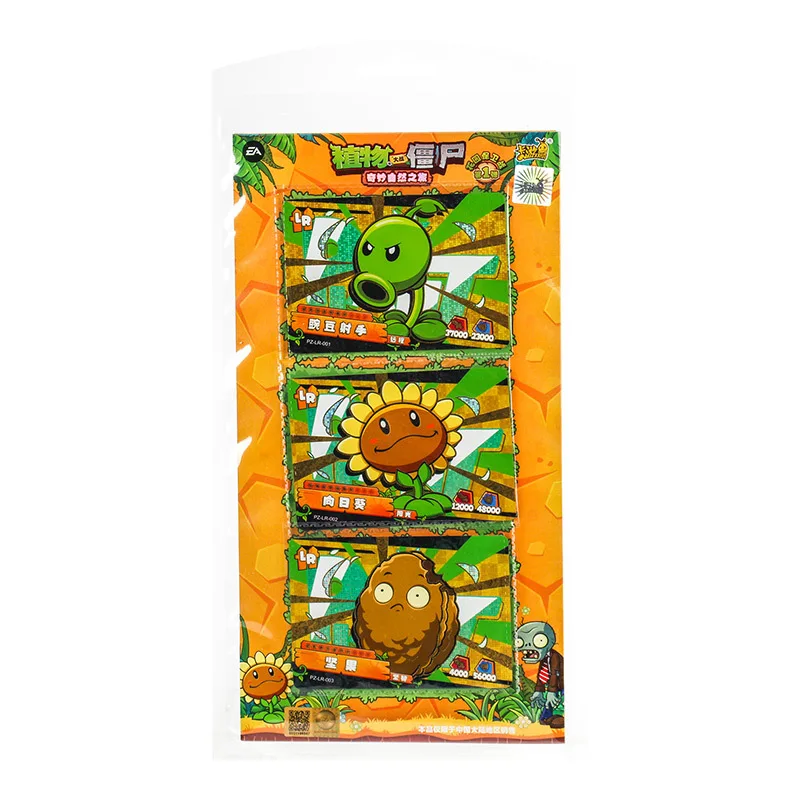 Hot Sell New In 150Pcs KAYOU EA Card Plants Vs. Zombies Collection Original Box Battle Game Wonderful Children\'s Gift Peashooter