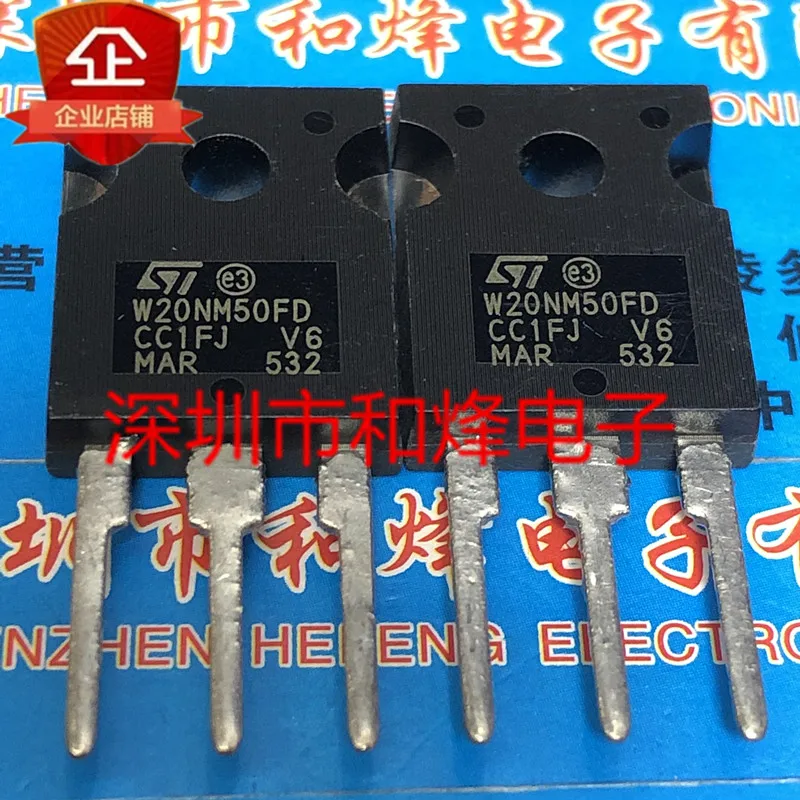 5PCS-10PCS STW20NM50FD W20NM50FD TO-247 500V 20A NEW AND ORIGINAL ON STOCK