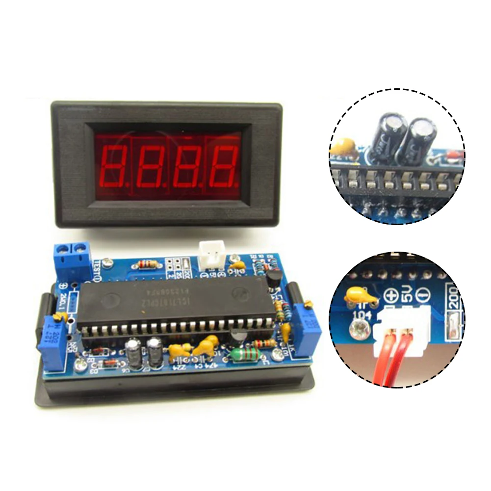 CL7107 DC5V Led Voltmeter Digital Module DIY Parts Kit For E-Learning Training Voltmeter Ammeter Frequency Voltage Meter