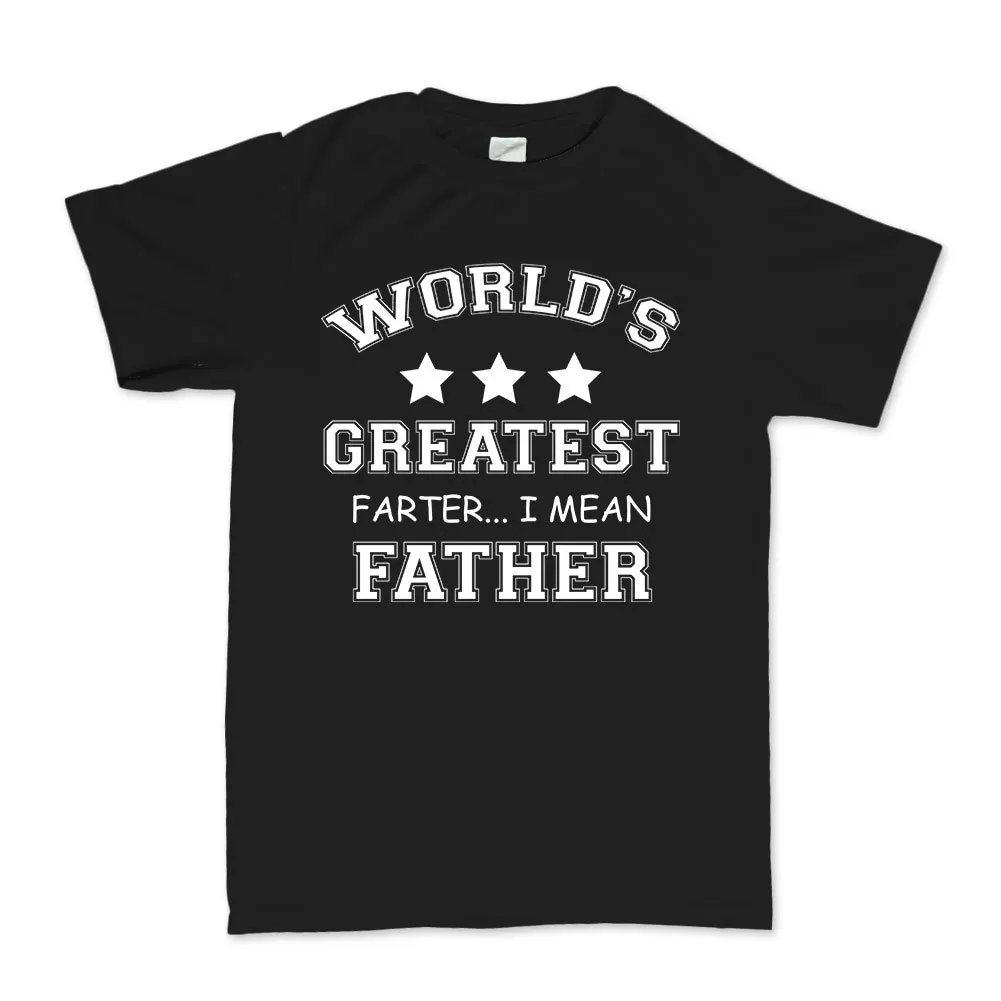 Worlds Greatest Farter Father Father'S Day Mens T Shirt Top R429