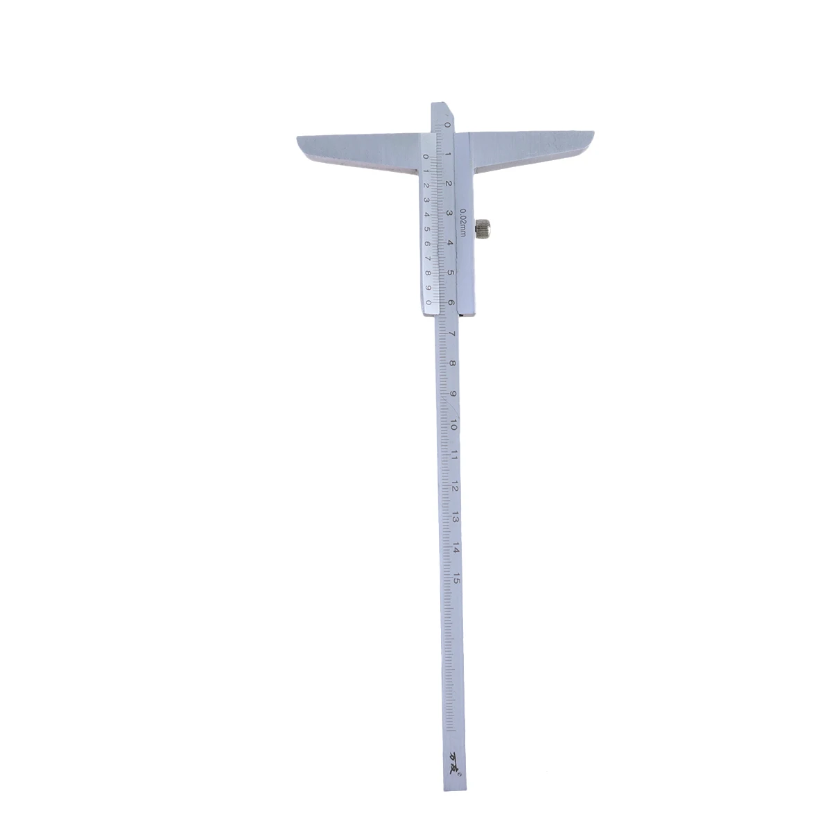 

0-150Mm Depth Caliper Shockproof Accurate Measuring Tool For Home Office Use Rotary Switch Black