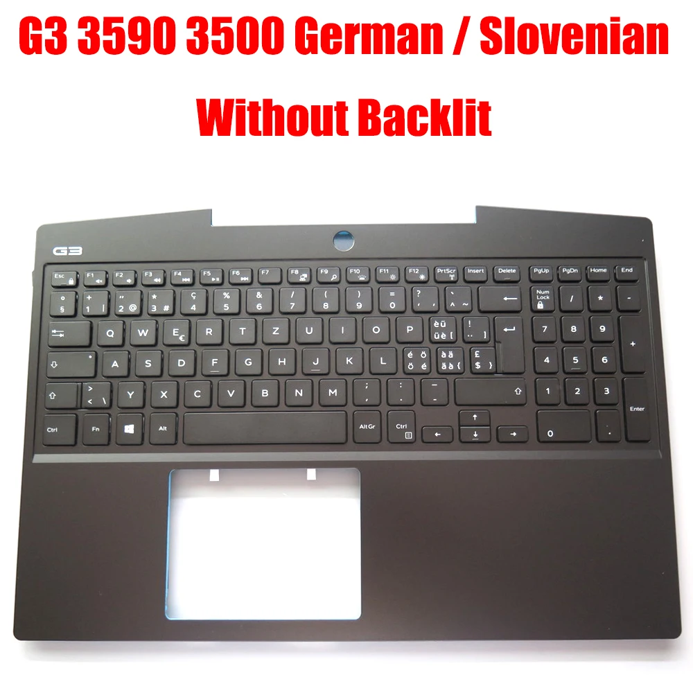 

GR SL Black Laptop Palmrest For DELL 3590 3500 0P0NG7 P0NG7 0N6P22 N6P22 05DC76 5DC76 0FPD93 FPD93 095T33 95T33 07G8Y0 7G8Y0