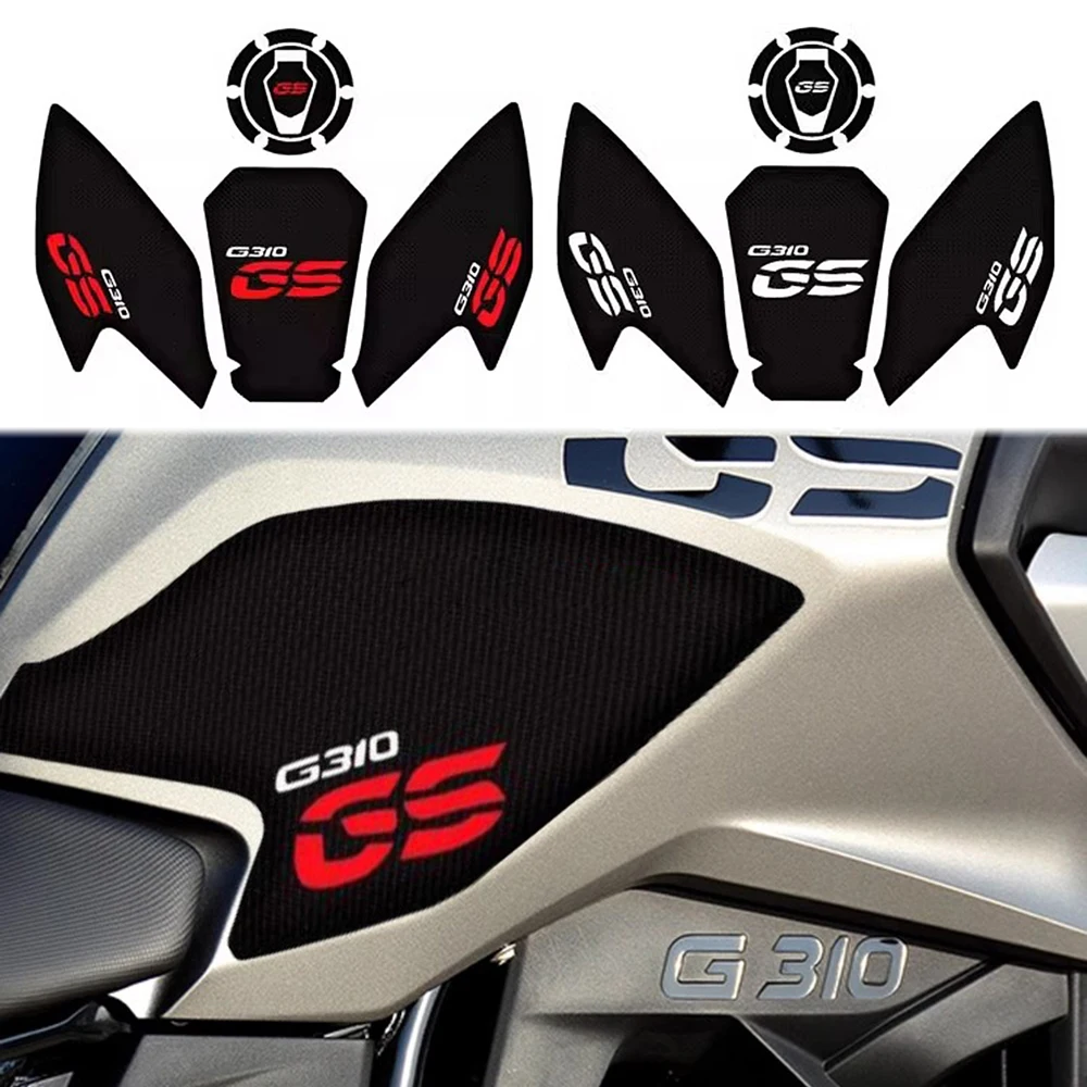 FOR BMW G310GS G310 G 310 GS 310GS 2018-2022 Motorcycle Anti Slip Fuel Oil Tank Pad Side Knee Grip Decal Protector Sticker Pads