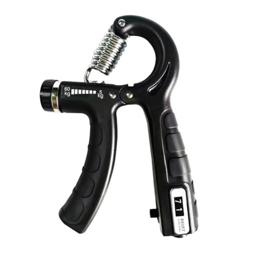 

Strengthener Hand Grip Trainer Number Counter Forearm Finger Wrist Gripper Exerciser 5-60kg Adjustable Stretcher Squeezer Worko