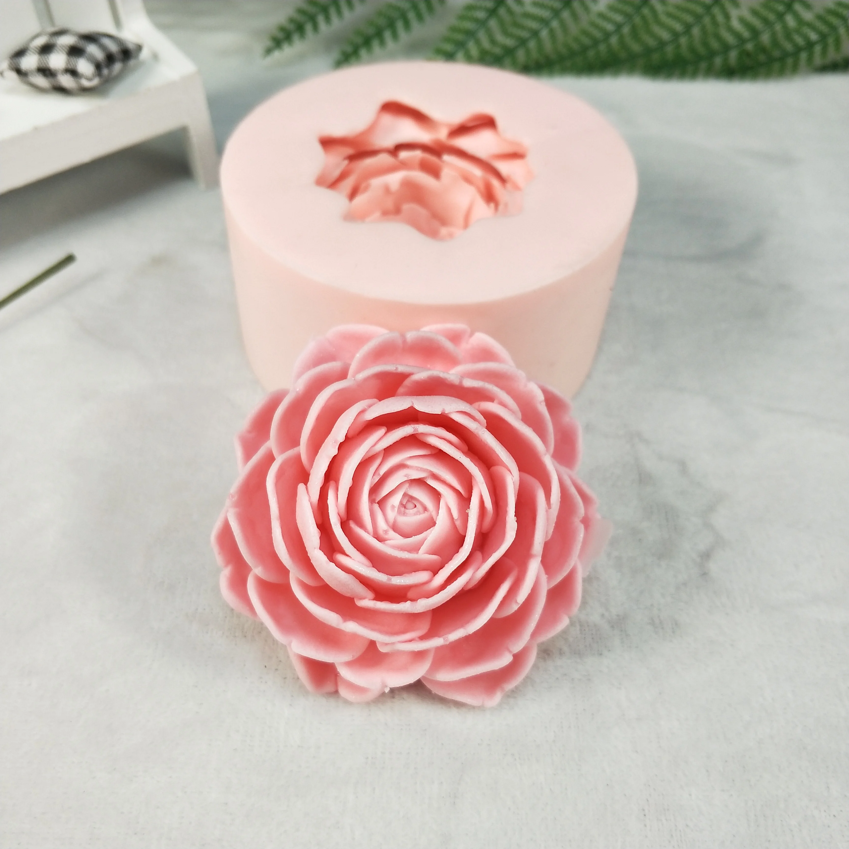 3D Rose Flower Silicone Mold, DIY Cake Decorating Tools, Cupcake, Jelly Candle, Handmade Craft, Wedding Decoration