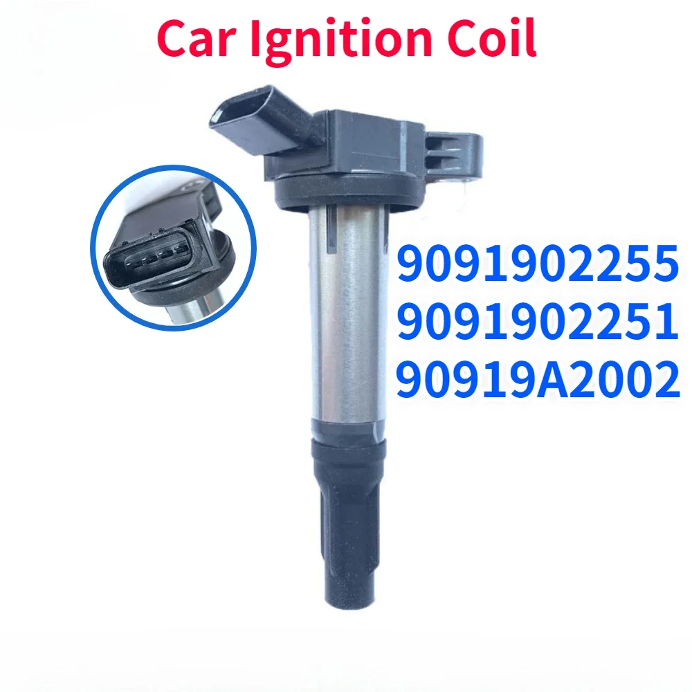 Car Ignition Coil 9091902255 for Camry Avalon Rav4 Sienna Venza Lexus RX350 ES350 UF487 9091902251 90919A2002 Ignite System