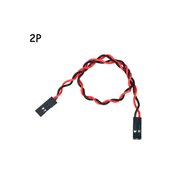 10PCS Double DuPont line rehearsal line 2P/3P/4P/5P/6P/8P line length 20cm spacing 2.54mm single female head