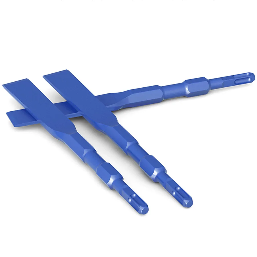 High hardness Electric hammer impact drill square handle hexagonal handle electric pick shovel chisel slotted through the wall