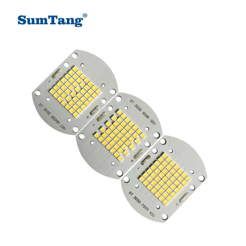 LED Chip COB PCBA 50W 12V 30V 42V For LED Flood Light Street Light Solar Panel betteries From Factory Directly