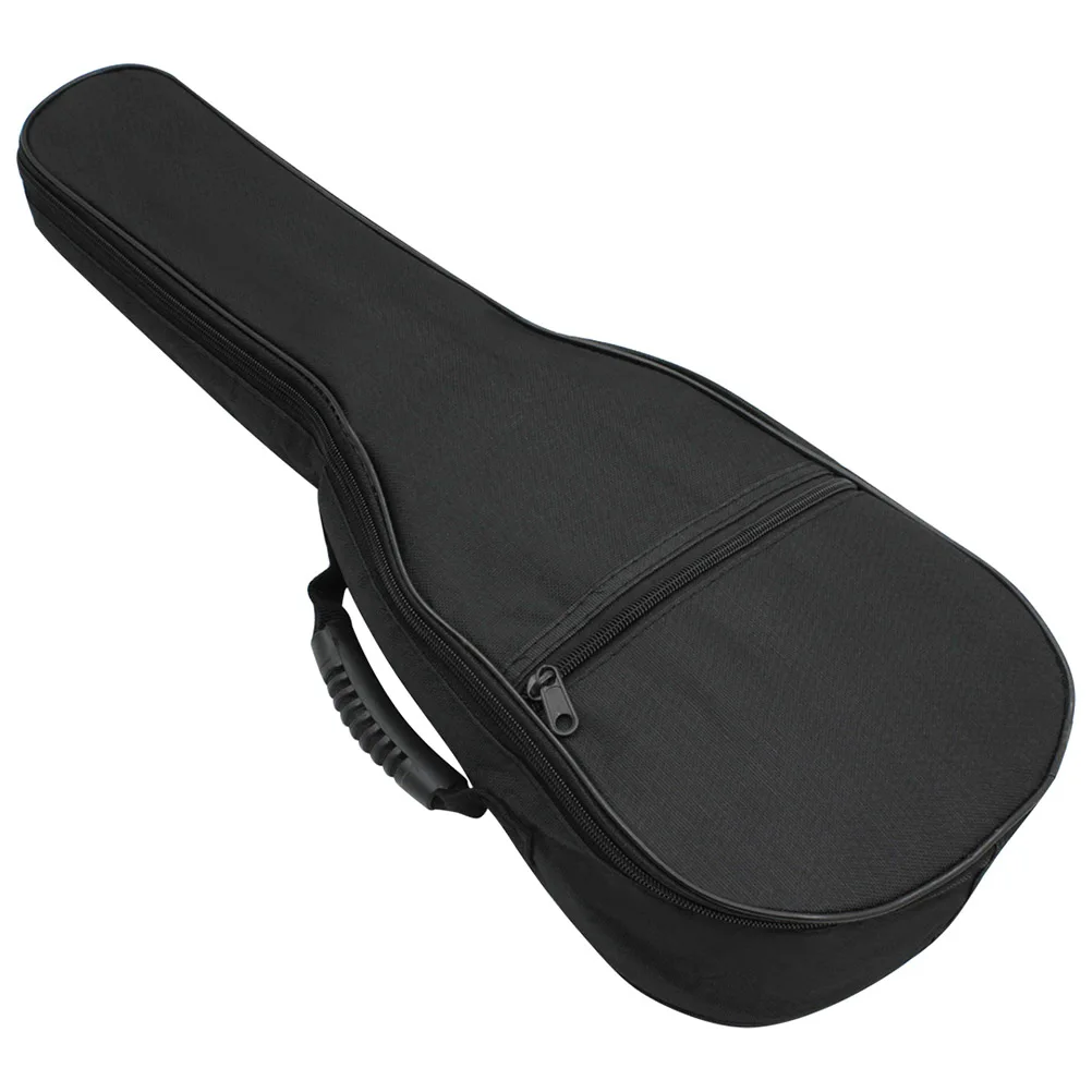 

21 Inch Universal Ukulele Bag Waterproof Oxford Cloth Double Shoulder Strap Acoustic Guitar Case Side Straps Travel Outdoor