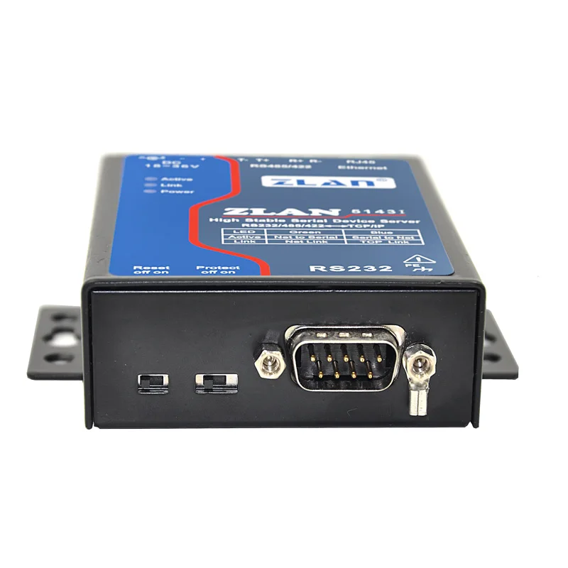 Lightning Protection Anti-Interference Isolated Gateway Module RTU Ethernet RJ45 Network Port Serial Port Server Manufactured