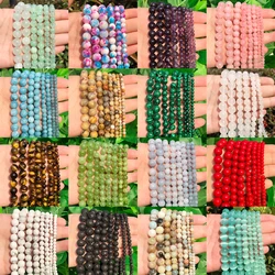 6/8/10 mm Natural Chrysoprase Australia Jades Round Loose Spacer Beads For Jewelry Making DIY Bracelet Necklace Accessories 15β
