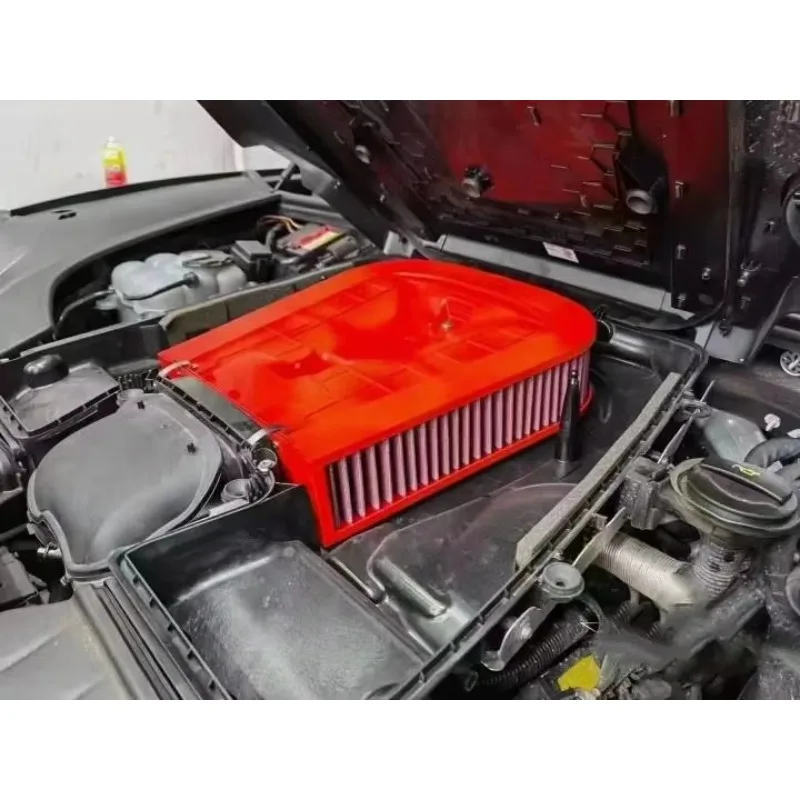 خدمة OEM وODM بنسبة 100% من ألياف الكربون الجافة نظام مدخل الهواء البارد لـ Cayenne 9Y0 3.0T