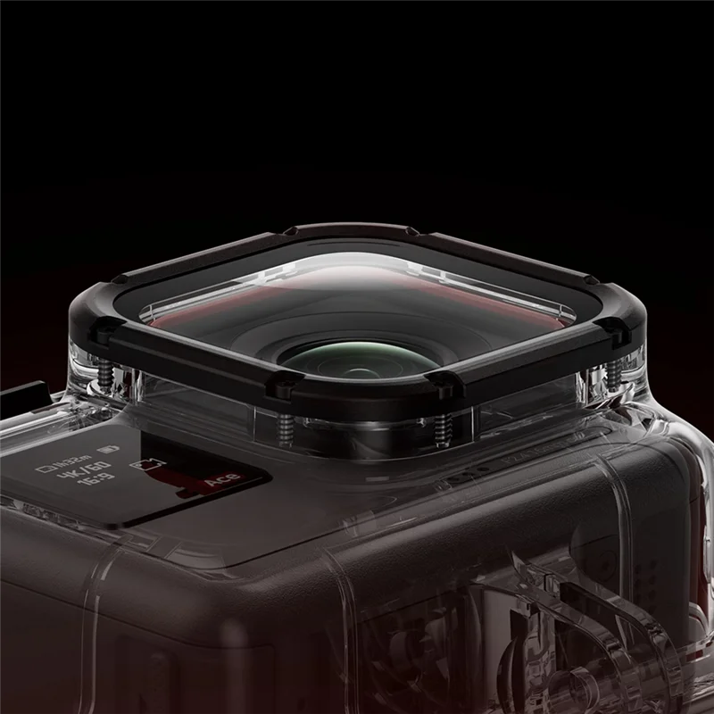 

For Shadowstone Insta360 Ace 60M Waterproof High Transparency Glass Lens Diving Waterproof Case