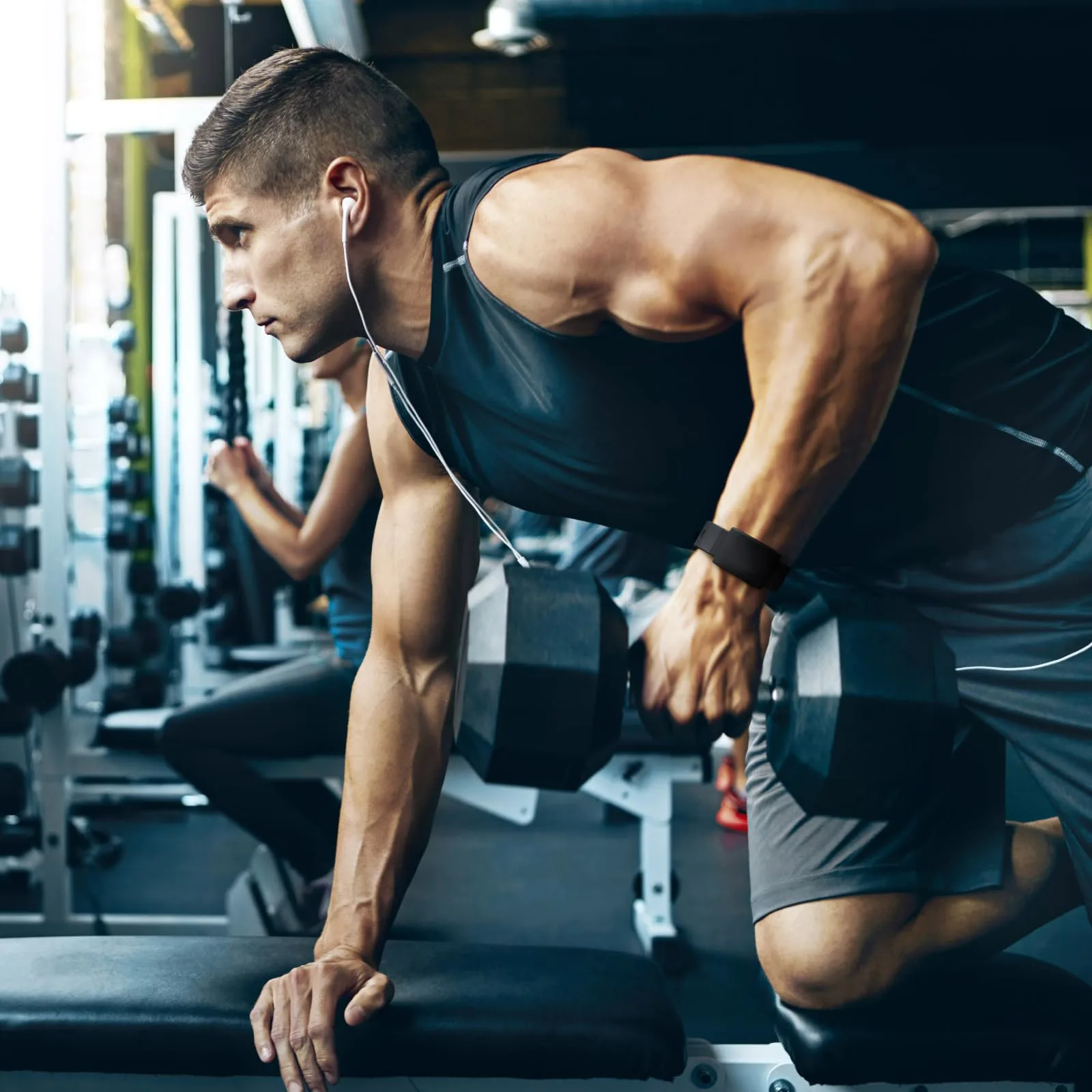 حافظة + أشرطة لـ WHOOP 5.0 4.0 3.0 ملحقات ساعة ذكية سوار رياضي من السيليكون حزام بديل Whoop 5.0 العصابات