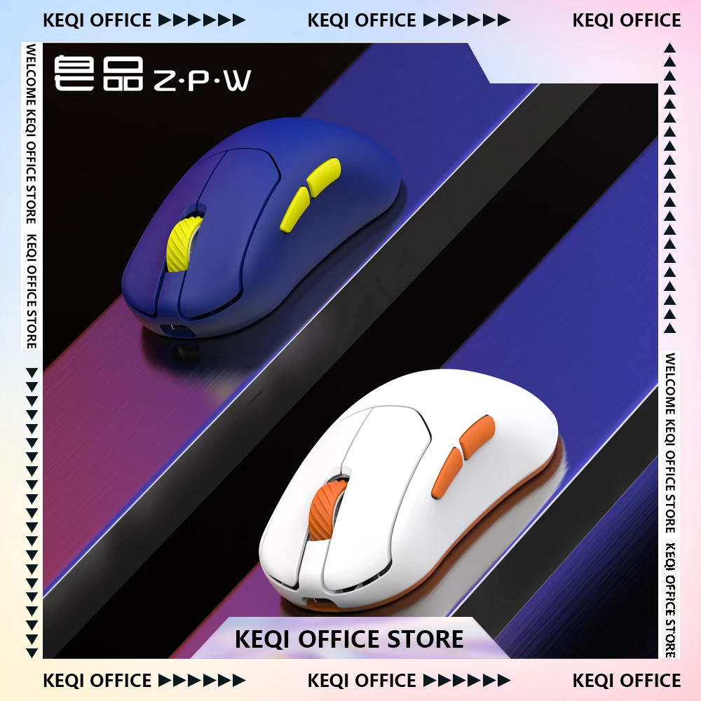 

Zaopin ZPW Series Wireless Mouse Tri Mode PAW3950 Sensor Highest 30000 Dpi Optical Resolution 8KHz Return Rate Lightweight Mice