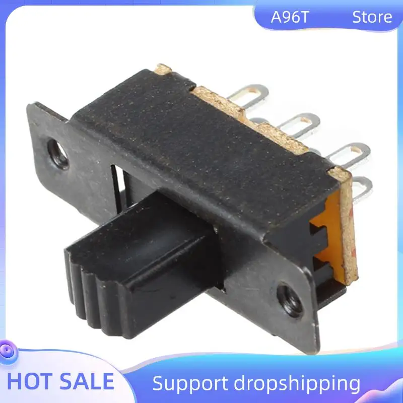 

A96T 50 шт. SS22F25-G7 2-позиционный DPDT 2P2T мини-ползунковый переключатель для крепления на панели, наконечник для пайки