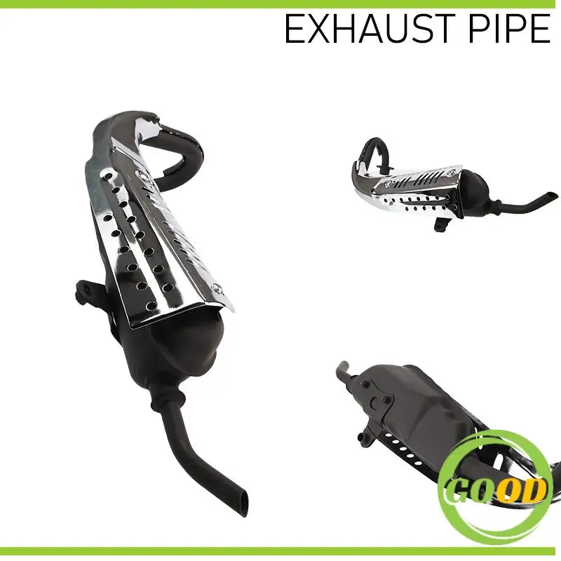 High quality off-road motorcycle complete set of exhaust muffler pipe chimney modification accessories