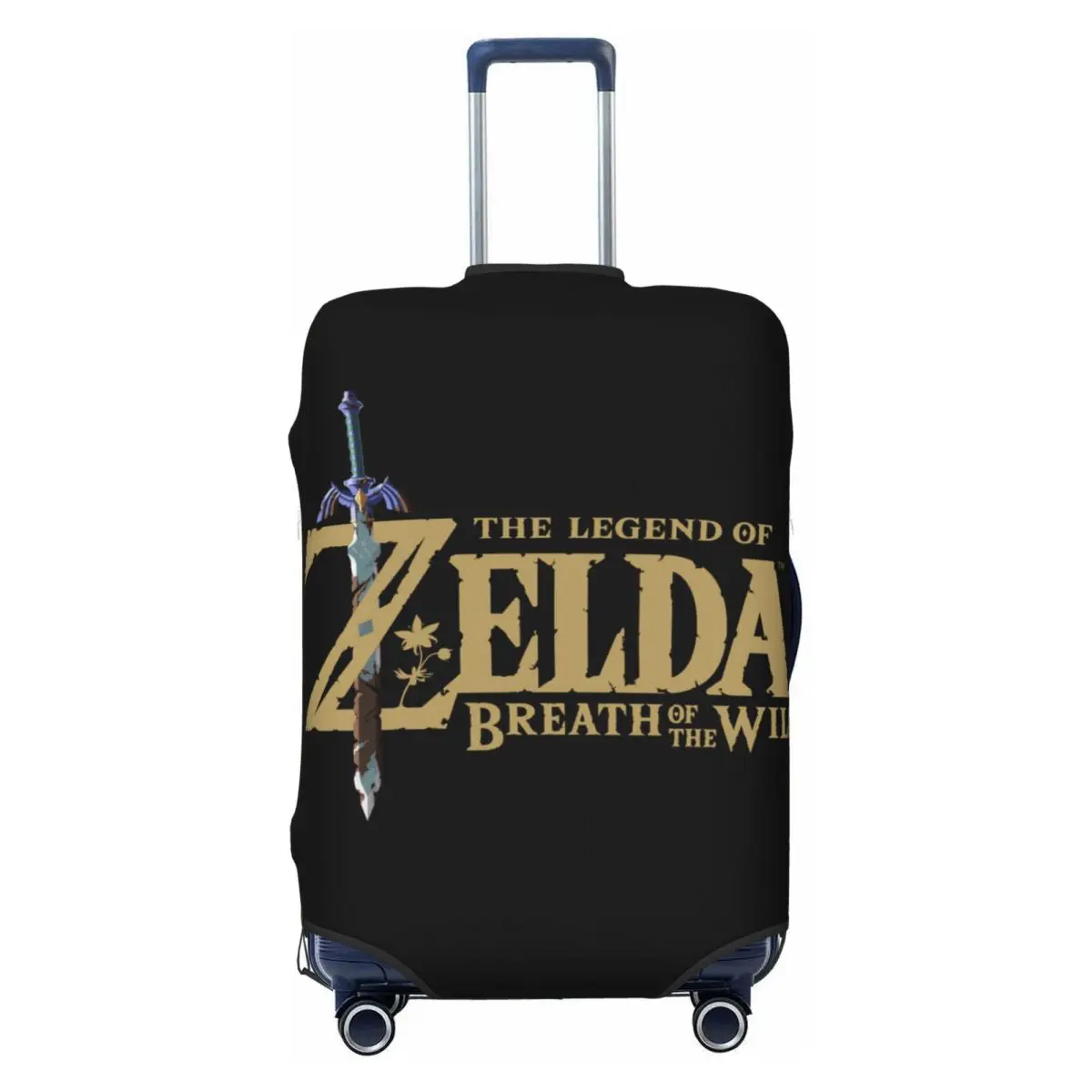 

Чехол для багажа с логотипом The Legend Of Zeldas, модный защитный чехол для чемодана с мечом Skyward Triforce, костюм для 18-32 дюймов