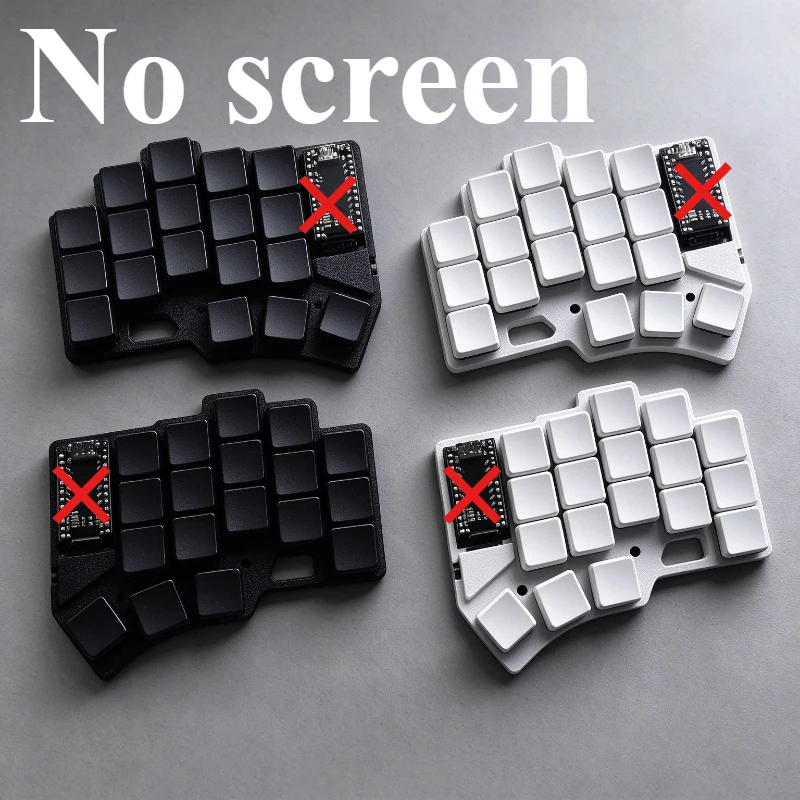 NEW Corne 3X5 Choc V1 Split Mechanical Keyboard Customized Petg Case Hot Swap Bluetooth Low Profile Split Ergonomic Keyboard ZMK