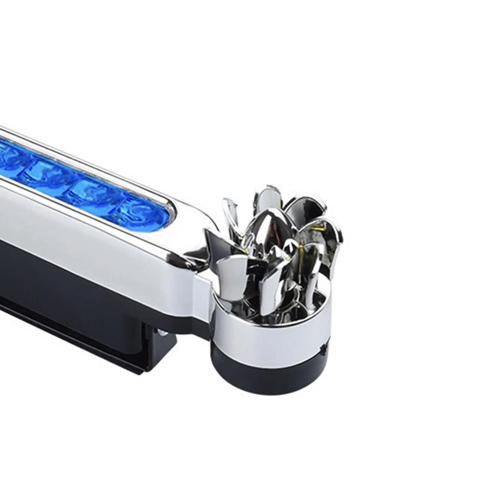 Carro Wind Energy Powered Daytime Running Light, Lâmpada para veículo, 2x