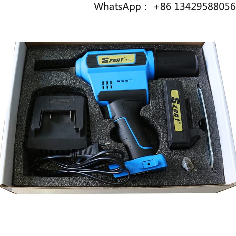 

2.4mm-6.4mm Lithium Battery Cordless Rivet Gun Machine Electric Pop Rivet Tools