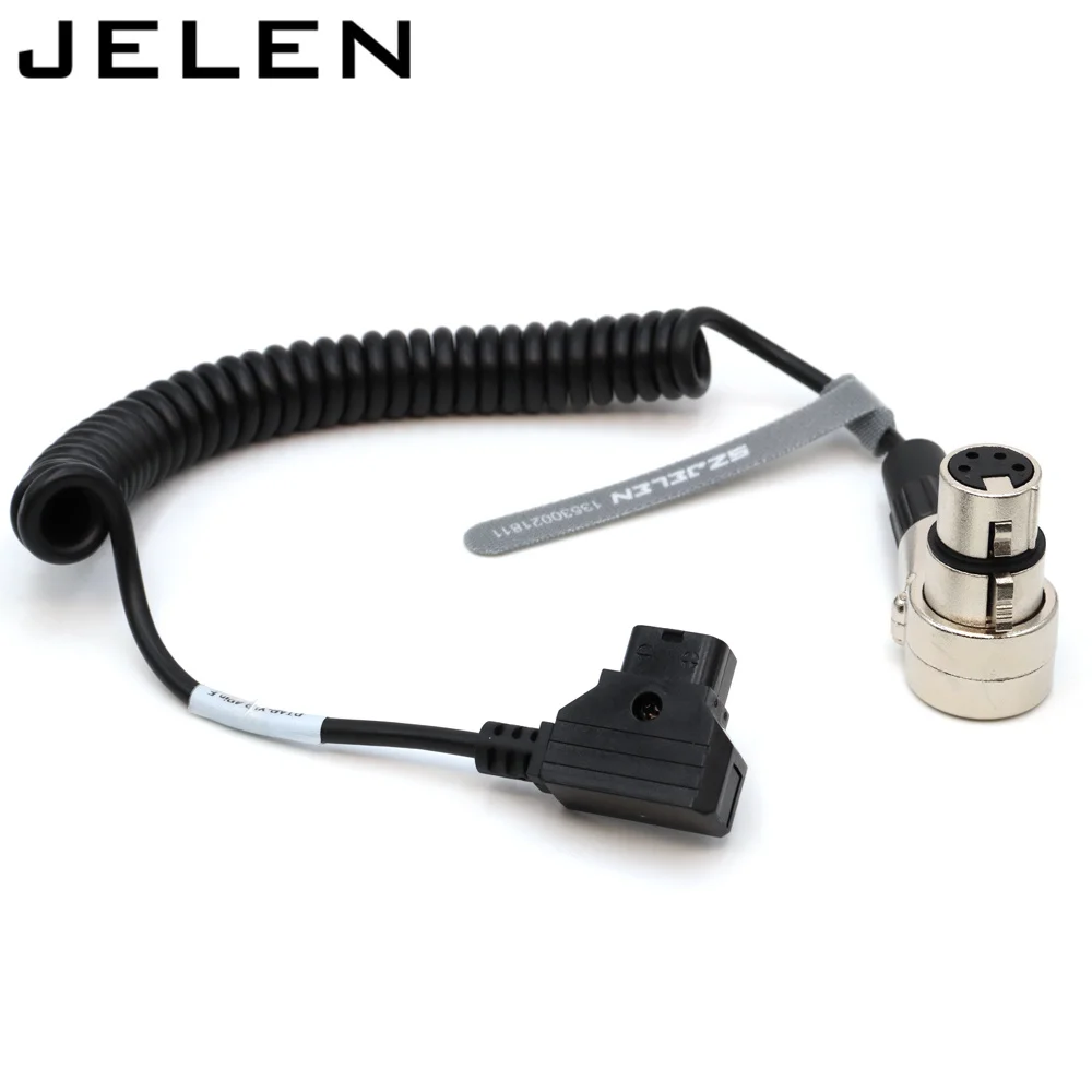 DTAP to XLR 4-pin Female Cable for Power Supply Battery Adapter