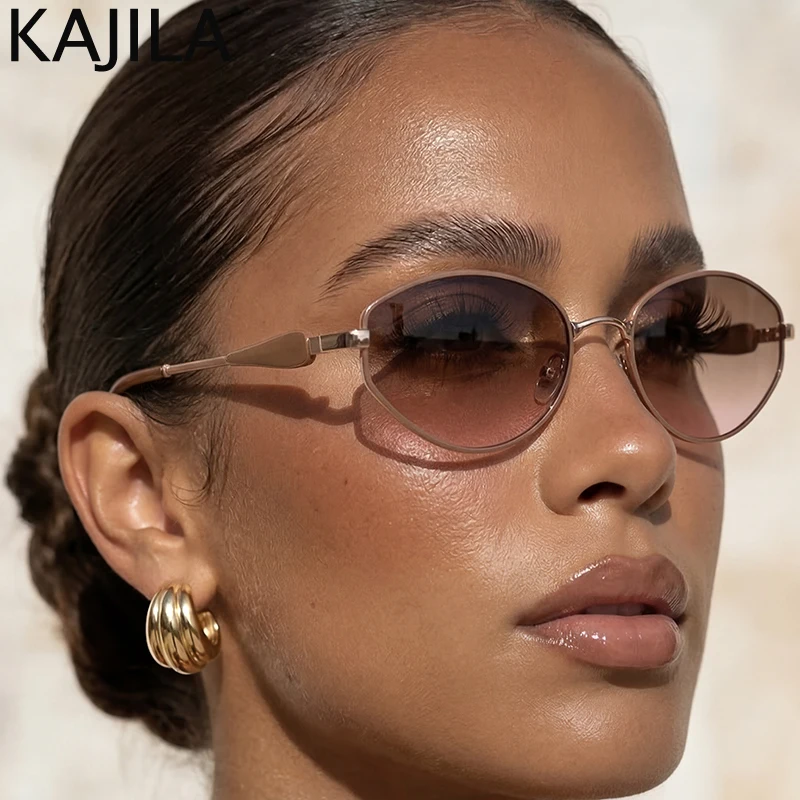 

Y2K Punk Sexy Cat Eye Sunglasses Women 2026 Luxury Brand Trendy Polygon Outdoor Sun Glasses For Ladies Retro Pink Lens Shades