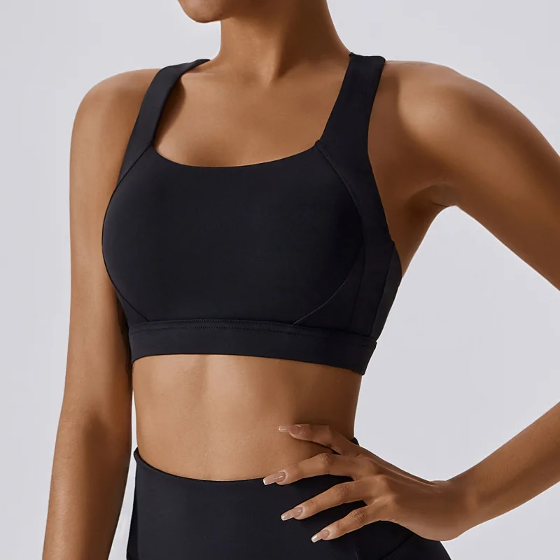 FUBEIKE-Chaleco ajustado para Yoga, ropa interior deportiva, belleza en la espalda, Tops de verano a la moda para mujer, traje Sexy para gimnasio, ropa deportiva para correr y entrenar